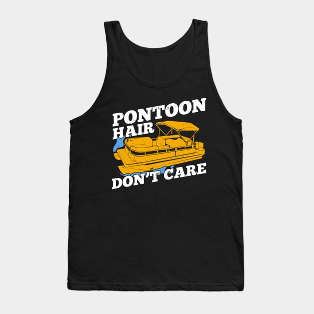 Pontoon Hair Don't Care Tank Top by Dolde08